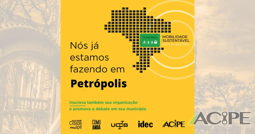  Campanha Mobilidade Sustentável nas Eleições 2020