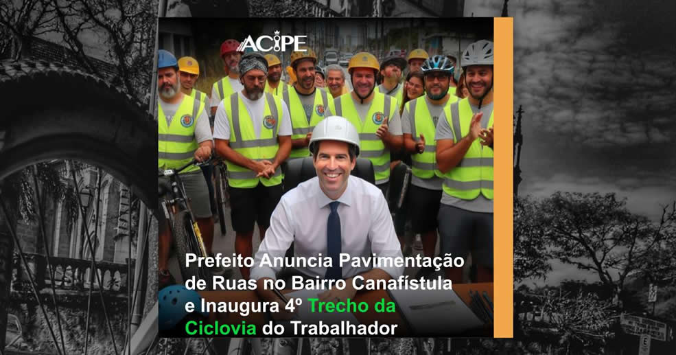 Prefeito Anuncia Pavimentação de Ruas no Bairro Canafístula