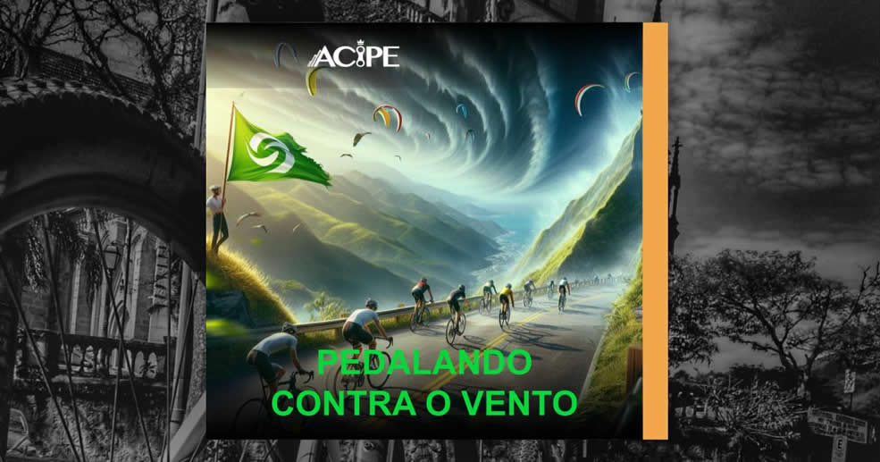 Pedalando Contra o Vento
